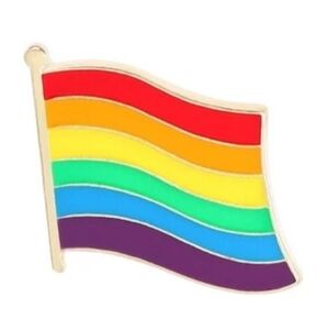 Rainbow Pin/Brooch‎ - Unisex New